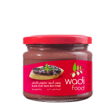 Wadi Food Black Olive Paste with Thyme by Wadi Food -  300gm