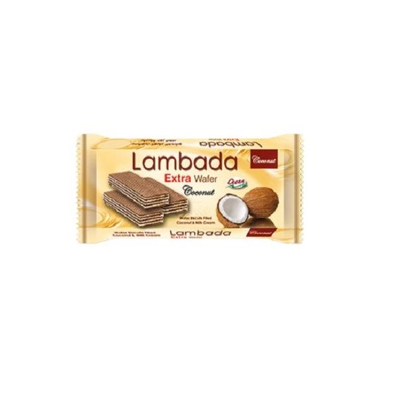 Lambada Extra Coconut Wafer by Ocean Foods