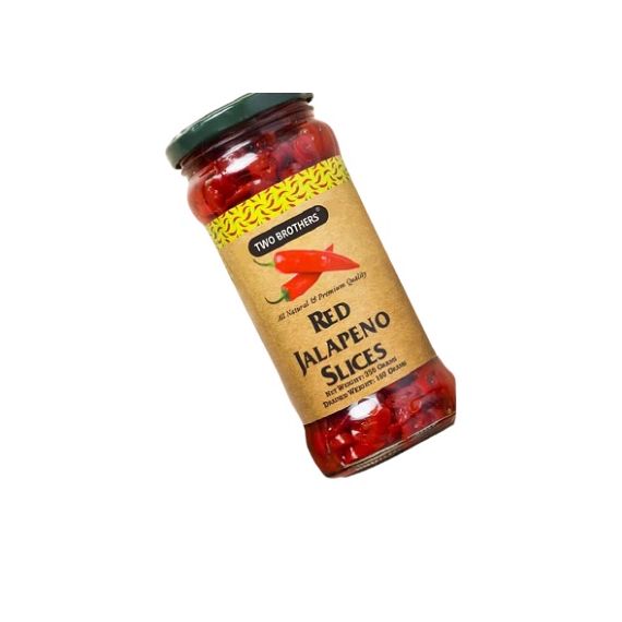 Red Jalapeno Sliced by Two Brothers Co.