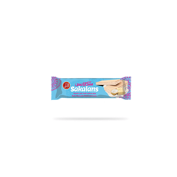 El Asly Sakalans Halawa and Cream Wafer by REMD, 2 image