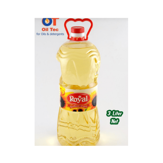 Royal Sunflower Oil by Oil Tec - 3 Liters