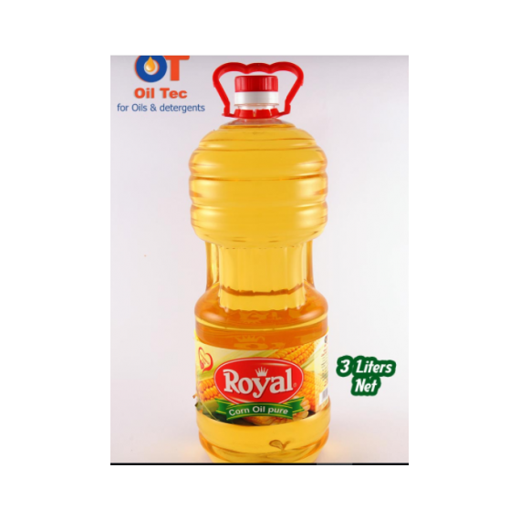 Royal Corn Oil by Oil Tec - 3 Liters