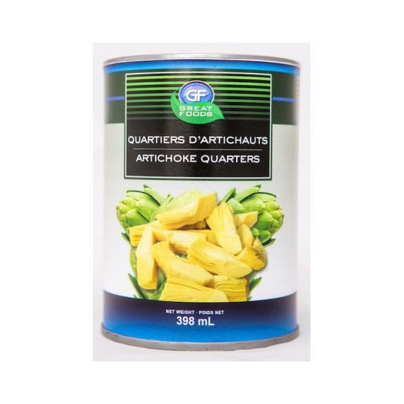 Frozen Artichoke Quarters by Great Foods