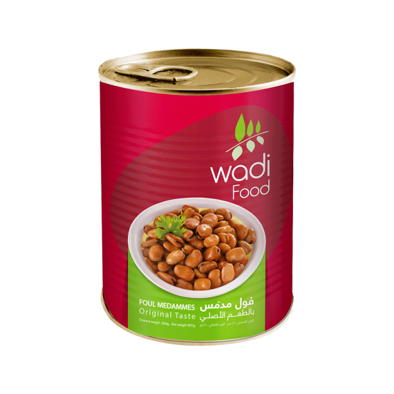 Wadi Food Fava Beans Easy Open Can by Wadi Food - 400gm