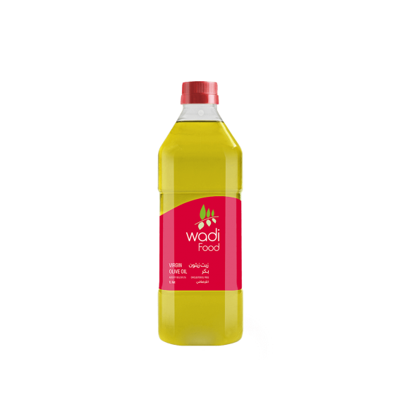 Wadi Food Virgin Olive Oil  Plastic Bottle by Wadi Food -1L