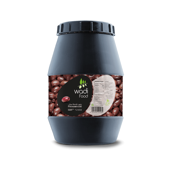 Wadi Food Pitted Kalamata Olives by Wadi Food -3kg