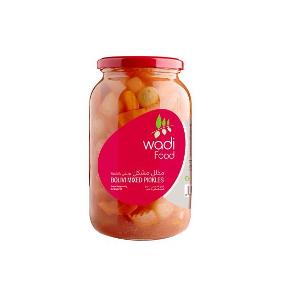 Wadi Food Bolivi Mixed Pickles by Wadi Food - 1kg Jar